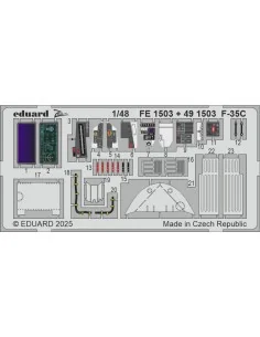F-35C TAMIYA, 1/48 - Eduard Accessories FE1503