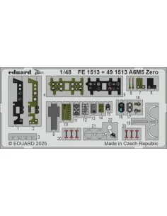 A6M5 Zero FINE MOLDS, 1/48 - Eduard Accessories FE1513