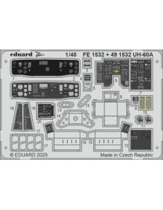 [NO_DESC] UH-60A ICM, 1/48 - Eduard Accessories FE1532