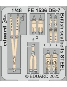 [NO_DESC] DB-7 Boston III British seatbelts STEEL HKM, 1/48 - Eduar...