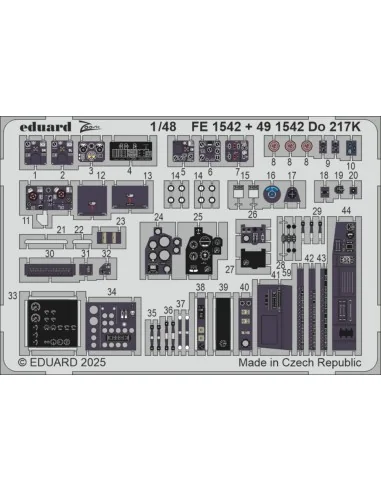 Do 217K ICM, 1/48 - Eduard Accessories FE1542