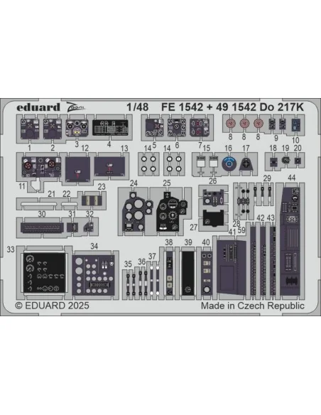 [NO_DESC] Do 217K ICM, 1/48 - Eduard Accessories FE1542