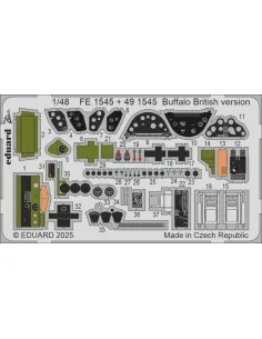 Buffalo British version TAMIYA, 1/48 - Eduard Accessories FE1545