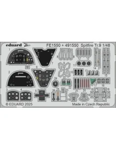 Spitfire Tr.9 AIRFIX, 1/48 - Eduard Accessories FE1550