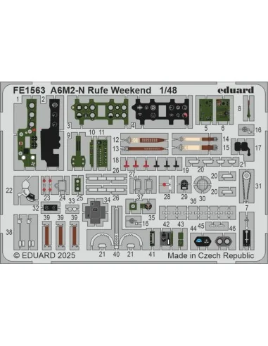 A6M2-N Rufe Weekend for Eduard, 1/48 - Eduard Accessories FE1563