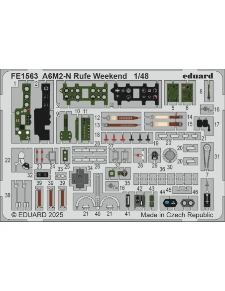 A6M2-N Rufe Weekend for Eduard, 1/48 - Eduard Accessories FE1563