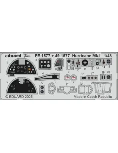Hurricane Mk.I for Arma Hobby, 1/48 - Eduard Accessories FE1577