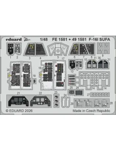 [NO_DESC] F-16I SUFA for Great Wall Hobby, 1/48 - Eduard Accessorie...