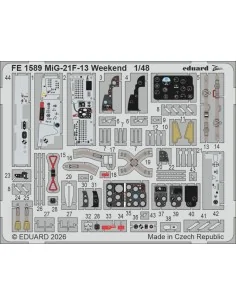 MiG-21F-13 Weekend for Eduard, 1/48 - Eduard Accessories FE1589