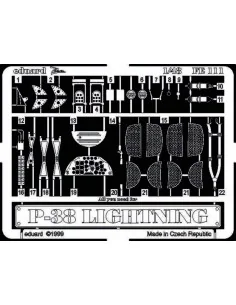 P-38 Lightning, 1/48 - Eduard Accessories FE111