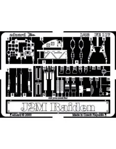 J2M Raiden, 1/48 - Eduard Accessories FE117
