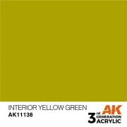 Interior Yellow Green 17ml - AK Interactive AK11138