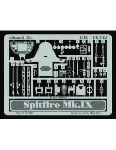 [NO_DESC] Spitfire Mk.IX, 1/48 - Eduard Accessories FE142