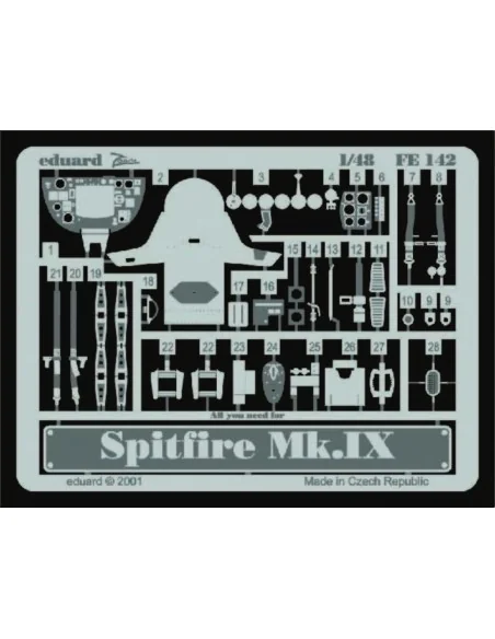 [NO_DESC] Spitfire Mk.IX, 1/48 - Eduard Accessories FE142