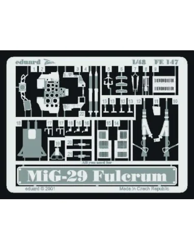 MiG-29, 1/48 - Eduard Accessories FE147