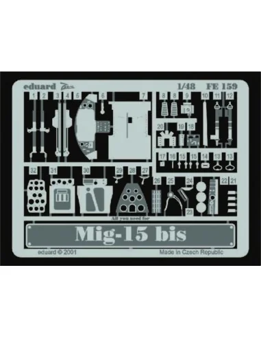 MiG-15 bis, 1/48 - Eduard Accessories FE159