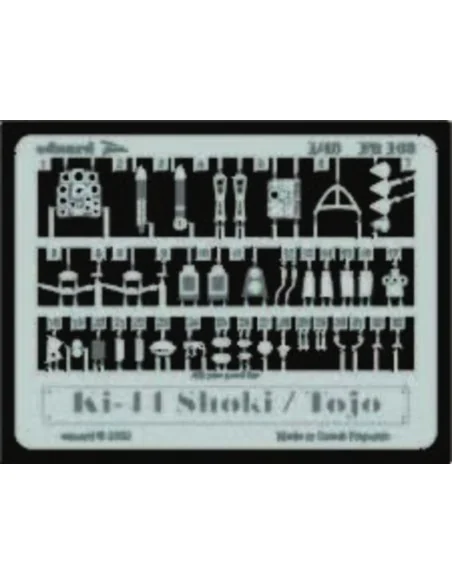 [NO_DESC] Ki-44 Shoki/Tojo, 1/48 - Eduard Accessories FE163