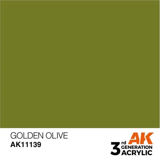 Golden Olive 17ml - AK Interactive AK11139 Golden Olive 17ml - AK Interactive AK11139