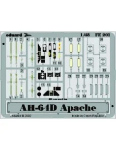 AH-64D Apache, 1/48 - Eduard Accessories FE201