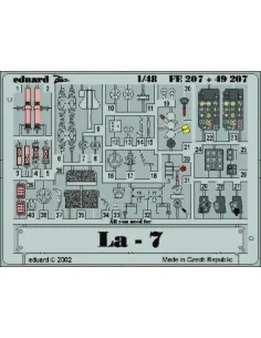La-7, 1/48 - Eduard Accessories FE207