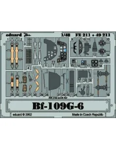 Bf-109-G-6, 1/48 - Eduard Accessories FE211