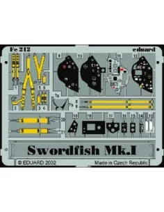 Swordfish Mk.I, 1/48 - Eduard Accessories FE212