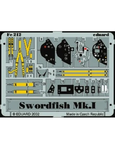 Swordfish Mk.I, 1/48 - Eduard Accessories FE212