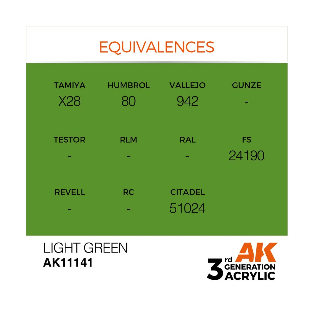 Light Green 17ml - AK Interactive AK11141