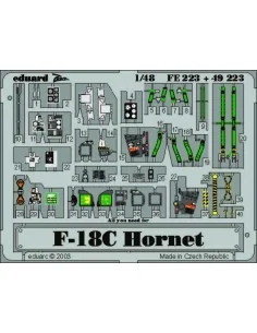 F-18C Hornet, 1/48 - Eduard Accessories FE223
