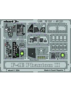 P-4E Phantom II, 1/48 - Eduard Accessories FE231