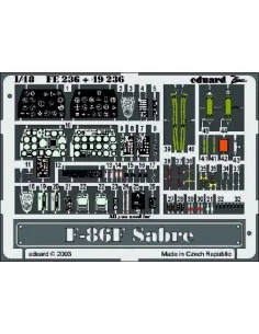 F-86F Sabre, 1/48 - Eduard Accessories FE236