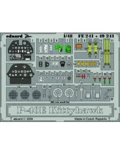[NO_DESC] P-40E Kittyhawk, 1/48 - Eduard Accessories FE241