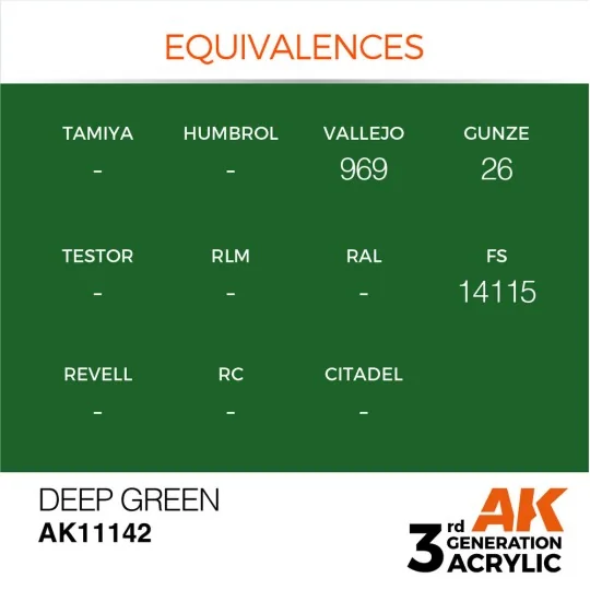 Deep Green 17ml - AK Interactive AK11142