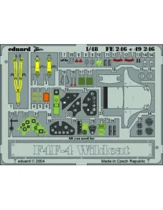 F4F-4 Wildcat, 1/48 - Eduard Accessories FE246