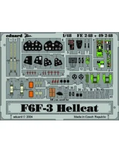 F6F-3 Hellcat, 1/48 - Eduard Accessories FE248