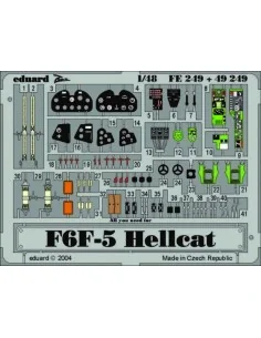 F6F-5 Hellcat, 1/48 - Eduard Accessories FE249