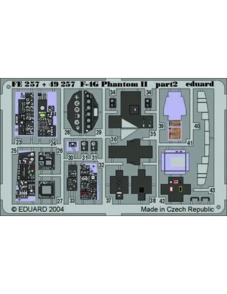 F-4G Phantom II, 1/48 - Eduard Accessories FE257