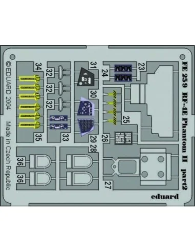 RF-4E Phantom II, 1/48 - Eduard Accessories FE259