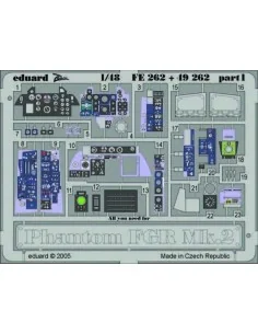Phantom FGR Mk.2 für Hasegawa Bausatz, 1/48 - Eduard Accessories FE262