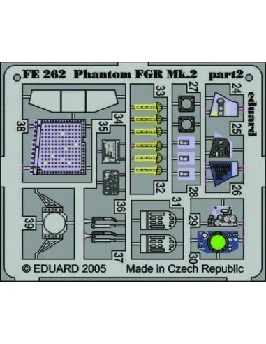 Phantom FGR Mk.2 für Hasegawa Bausatz, 1/48 - Eduard Accessories FE262