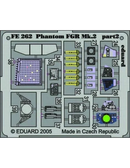 Phantom FGR Mk.2 für Hasegawa Bausatz, 1/48 - Eduard Accessories FE262