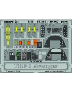 TBF-1 Avenger, 1/48 - Eduard Accessories FE267