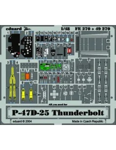 P-47D-25 Thunderbolt, 1/48 - Eduard Accessories FE270
