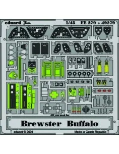 Brewster Buffalo, 1/48 - Eduard Accessories FE279