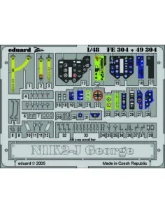 N1K2-J George für Hasegawa Bausatz, 1/48 - Eduard Accessories FE304