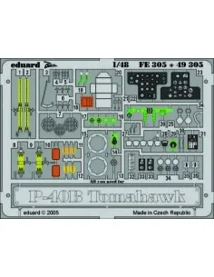 P-40B Tomahawk, 1/48 - Eduard Accessories FE305