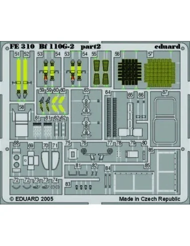 [NO_DESC] Bf 110G-2 für Revell/Monogram, 1/48 - Eduard Accessories ...