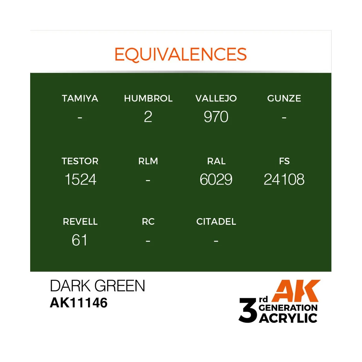 Dark Green 17ml - AK Interactive AK11146