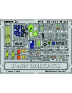 P-40N Warhawk, 1/48 - Eduard Accessories FE333