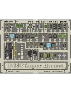 McDonnell Douglas F-18 F Super Hornet, 1/48 - Eduard Accessories FE334
